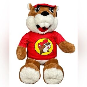 Buc-ees Plush Buc-ee Beaver Stuffed Animal 26-28 in. Large Huge Embroidered Eyes